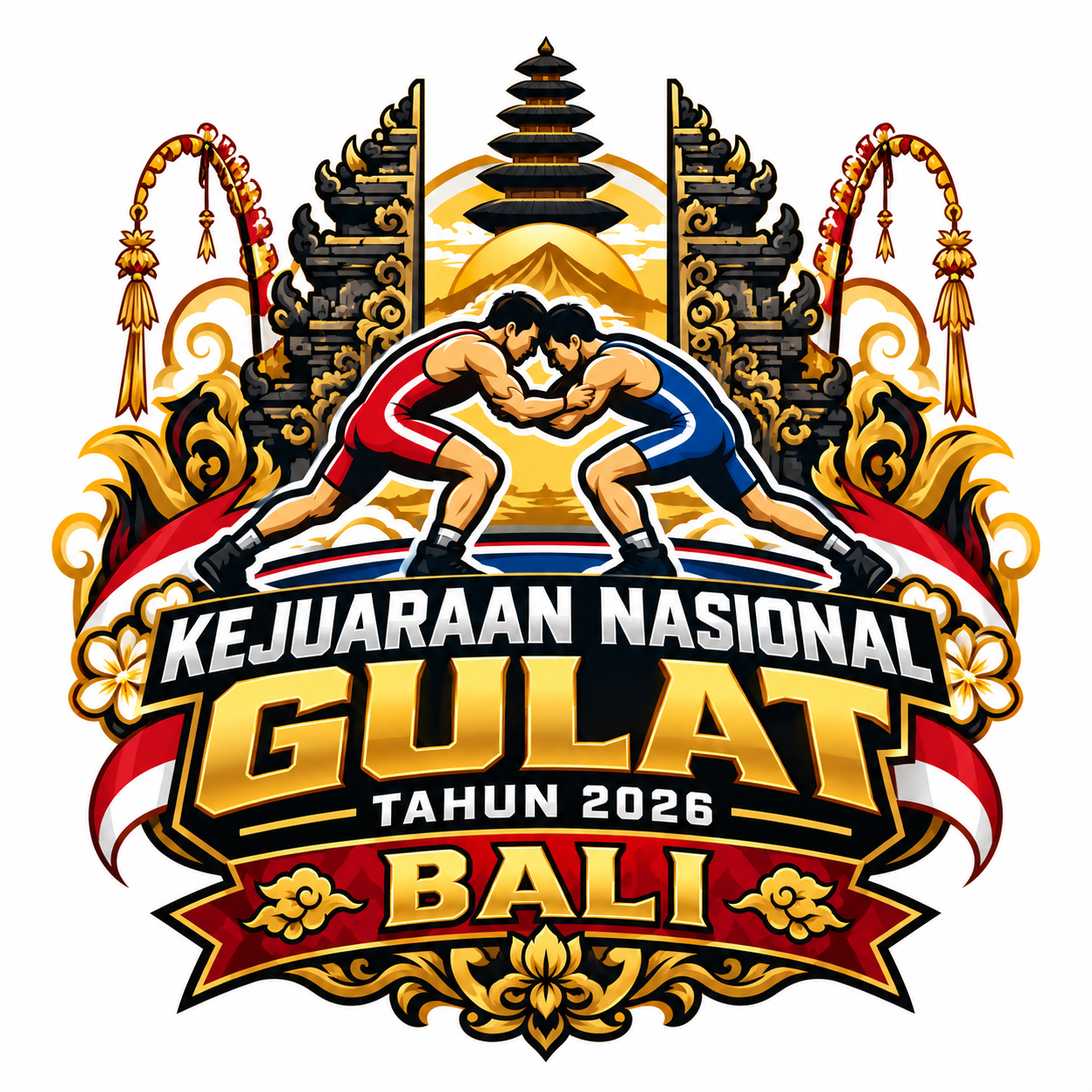 Kejurnas Gulat U20 KONI Denpasar Cup Wrestling Championship